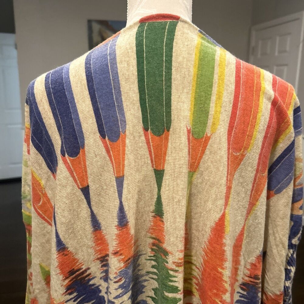 Maya Antonia Loose Sweater Dress Long Sleeve Pencil Medium Large Colorful - Picture 8 of 15